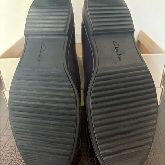 Raisie Arlie Aubergine Leather Loafers - Picture 4 of 5